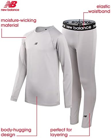 New Balance Boys Performance Base Layer Set Tech Print