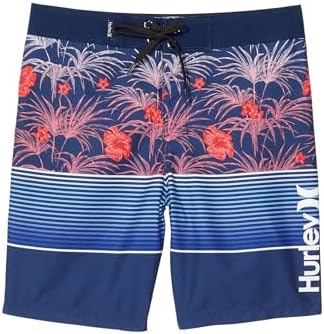 Hurley Boys Americana Floral Board Shorts for Little Kids