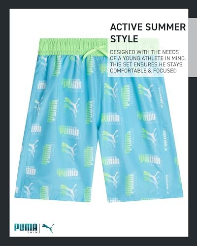 Versatile Swimming Set for Boysased on PUMA Design
