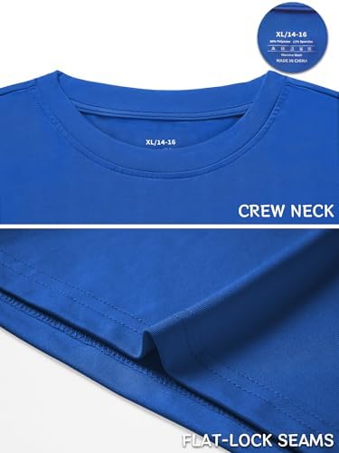 Perfect for sports and MORE Our boys athletic compression shirt keeps them cool dry AND fit RB2YB