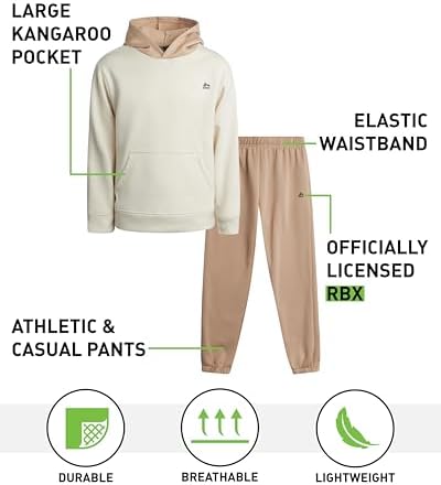 2-Piece RBX Boys Active Sweatsuit Set