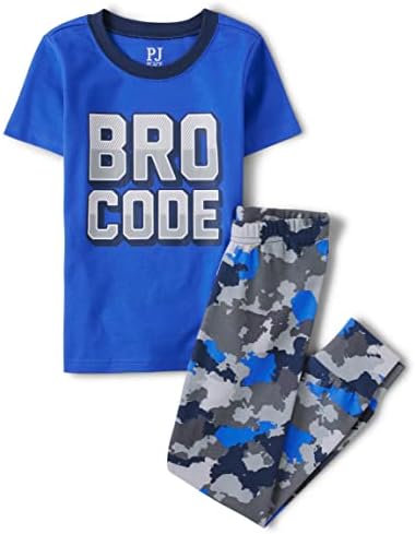 The Childrens Place Boys Snug Fit Pajama Set