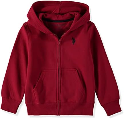 US Polo Assn Boys Zip Front Hoodie