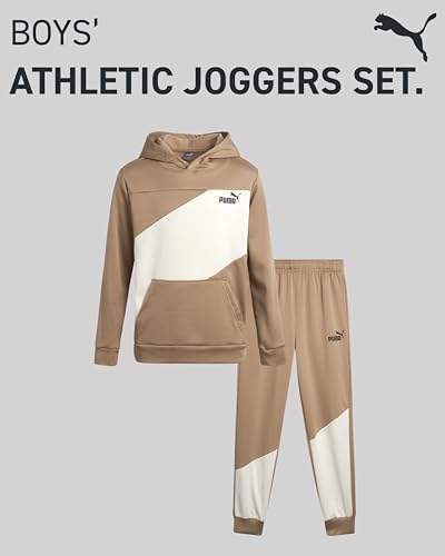 PUMA Boys Graphic Track Set Cozy Perfect and Charming 8-16