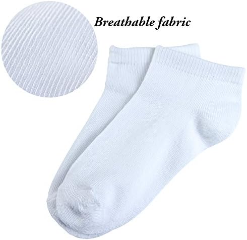 Cooraby 15-Pair Kids Low-Cut Ankle Socks
