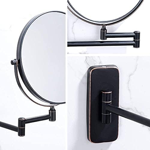 5X Magnifying Wall-Mounted Makeup Mirror with 360 Rotation for Beauty Lovers