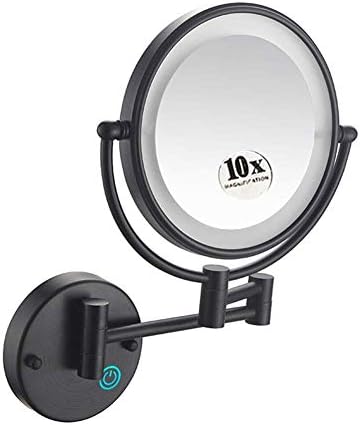 Wall-Mounted Makeup Mirror with LED Lights
