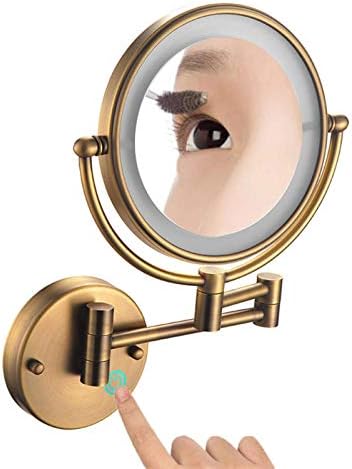 AMHIL Makeup Mirror Wall Mounted Extendable 360 Rotation
