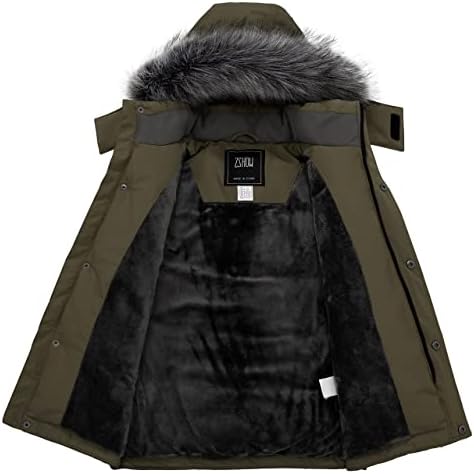 ZSHOW Boys Warm Winter Coat waterproof puffer jacketStay cozy in cold weather with this stylish and practical jacket