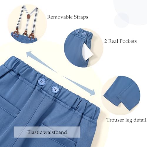 WESIDOM toddler boy suit set