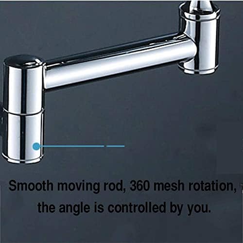 10X Wall-Mounted Makeup Mirror with 5x Magnification
