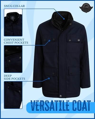 Warm Stylish Boys Wool Jacket