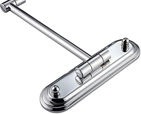 Bathroom Makeup Mirror Adjustable 360 Swivel Vanity Mirror Wall-Mounted Brass Double Sided