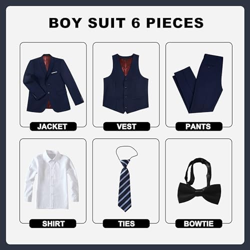 JPF Slim Fit Formal Suit Set for Boys