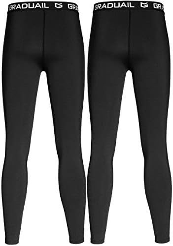 Quick-Dry Thermal Base Layer Pants for Boys