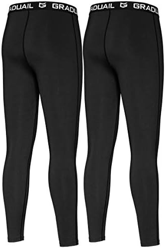 Quick-Dry Thermal Base Layer Pants for Boys