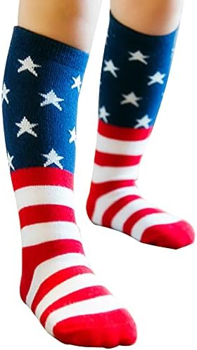 Perfect for Kids USA Flag Socks