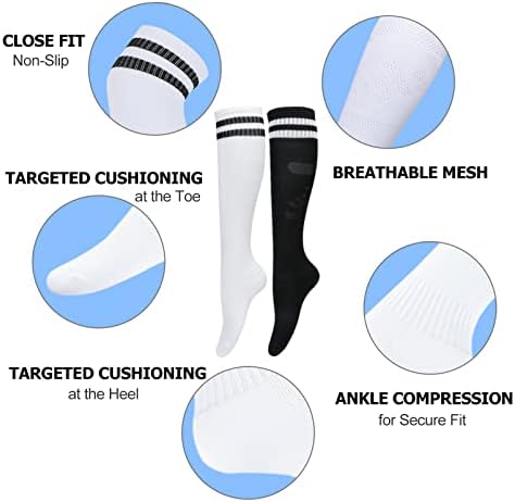 urable Soccer Socks for Kids - Reinforced Durable and Comfortable