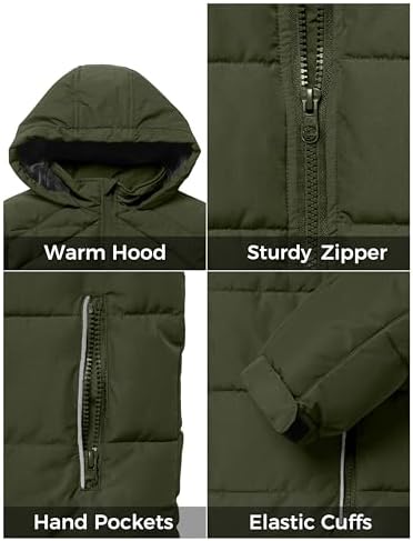 ZSHOW Boys Waterproof Puffer Jacket
