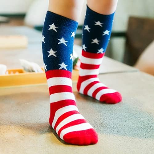Perfect for Kids USA Flag Socks