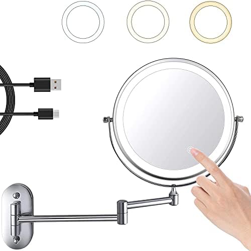 8 Inch Double Sided 360 Degree Swivel Vanity Mirror