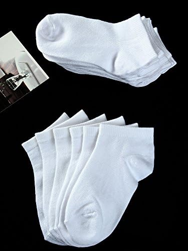 Cooraby 15-Pair Kids Low-Cut Ankle Socks