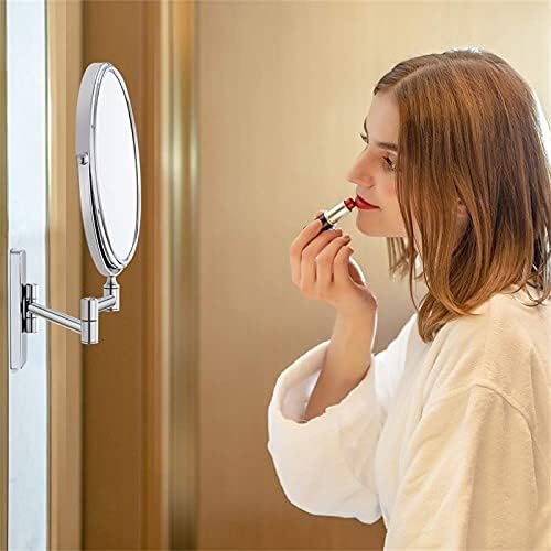 NOVOCE Double-Sided Makeup Mirror 7X Magnification Chrome 8 inch
