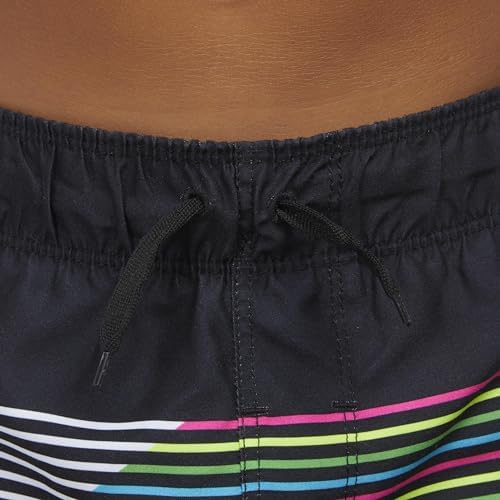 Glowing Fit Performance Swim Trunks for Boys