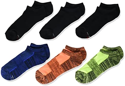 Hanes Boys X-Temp No Show Socks Stay Cool Dry