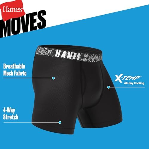 Hanes Boys Big Performance Tween Boxer Briefs