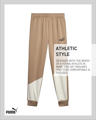 PUMA Boys Graphic Track Set Cozy Perfect and Charming 8-16