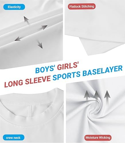 Runceptual Compression Shirt for Boys and Girls