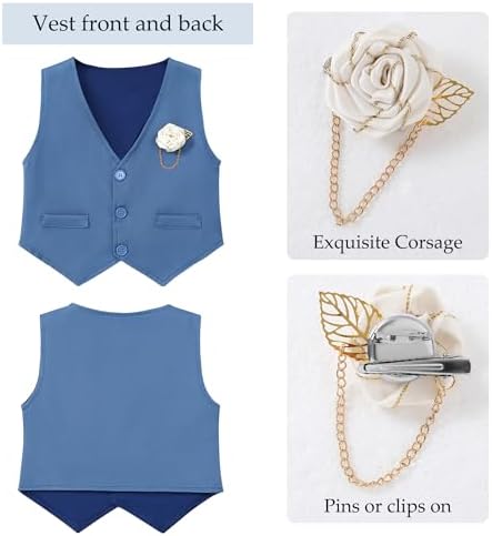 WESIDOM toddler boy suit set