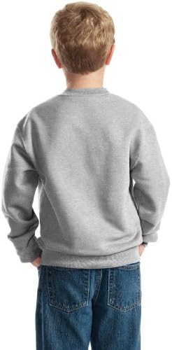 TheJerzees Youth NuBlend Crew Neck Sweatshirt 562B Chocolate - in Style and Comfort
