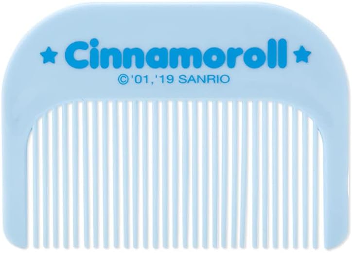 Sanrio Cinnamoroll Face Mirror Comb Set Compact Stylish for Quick Makeovers and Self-Care