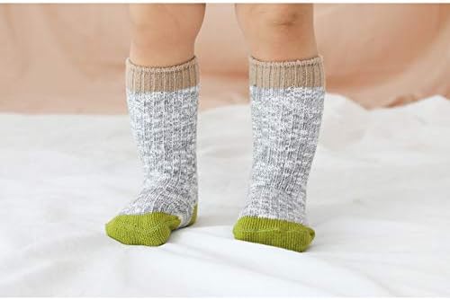 QandSweet Unisex Baby Knee-High Socks for Toddler Boys Girls Soft Warm Winter F fashion