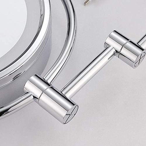 Extendable Vanity-Mounted Makeup Mirror