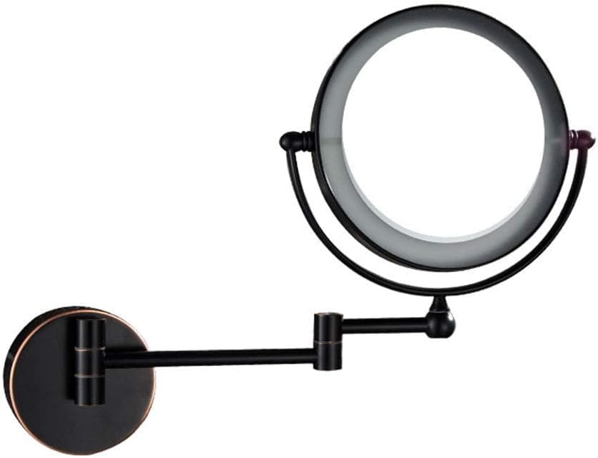 Wall-Mounted Makeup Mirror with Touch Screen