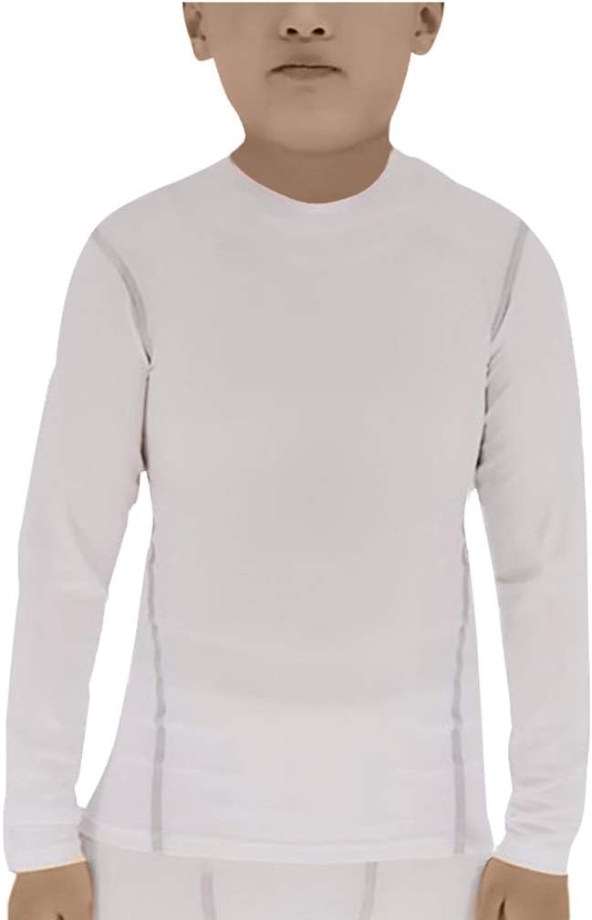 LANBAOSI Boys Girls Long Sleeve Compression Soccer T-Shirt