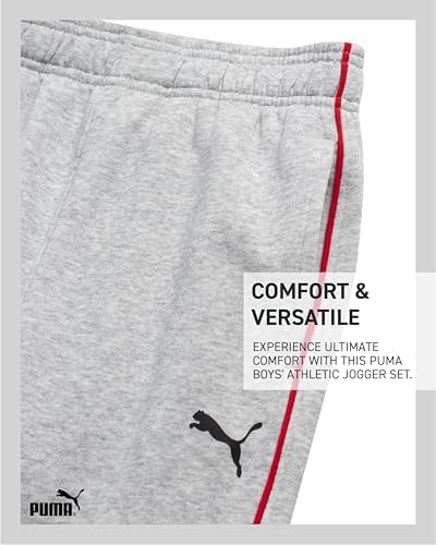 PUMA Boys Fleece Jogger Set - 3-Piece Comfort Set for Boys