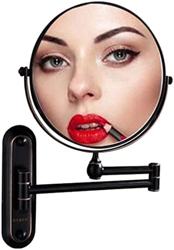 NOVOCE Dual-Sided Makeup Mirror with Anti-Fog Extendable 360-Degree Rotation