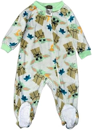 Royal Boys Cozy Fleece non-Slip Zip Front Blanket Sleepers for Toddlers 4T