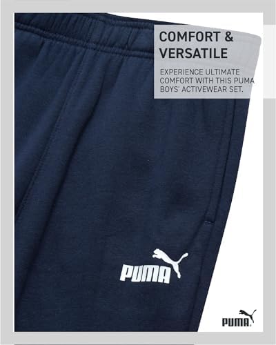 PUMA BoysATHLETIC Jogger Set Fleece Pullover Sweatpants 8-16
