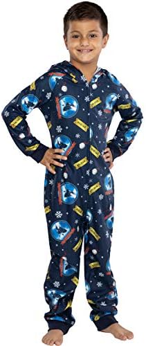 Polar Express Jammies for Kids - Footless Hooded Sleepwear