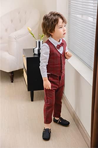 BOYS 3PC Malikat Oxblood Set