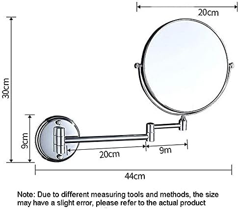 Luxury Gold and Silver Vanity Mirror
