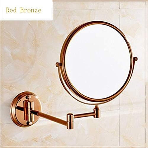 8-inch Wall-Mounted Makeup Mirror Double-Sided for Beauty Comfort