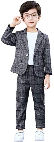 Plaid Boys Sport Coats 2-Piece Set