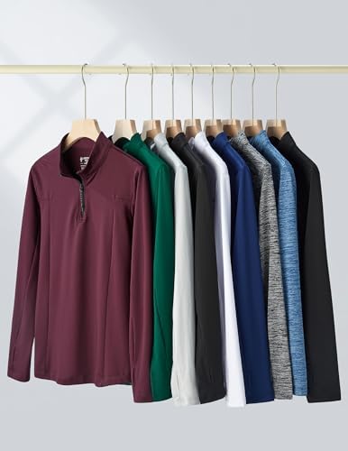 Liberty Pro 3 Pack Boys Quarter Zip Shirts