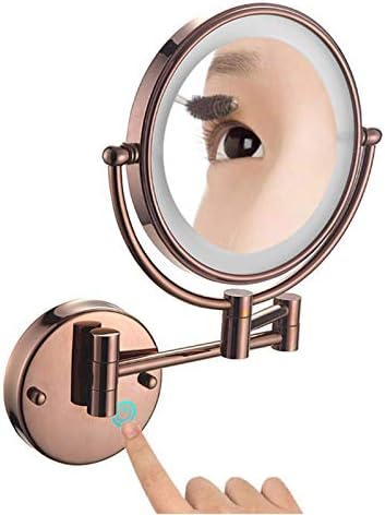AMHIL Makeup Mirror - Extendable 360-Degree Bathroom Vanity Mirror
